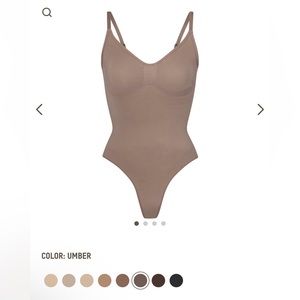 Skims Sculpting Thong Bodysuit